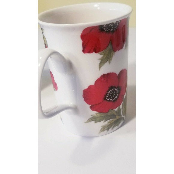 2 FINE BONE CHINA mugs MADE IN ENGLAND by Roy Kirkham and Crown Trend NR Mint - Picture 7 of 12